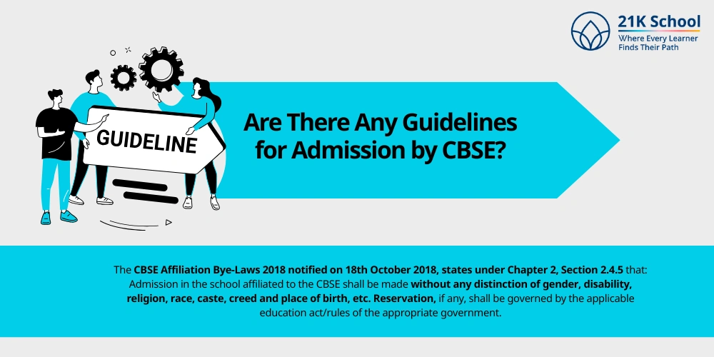 Are There Any Guidelines for Admission by CBSE?